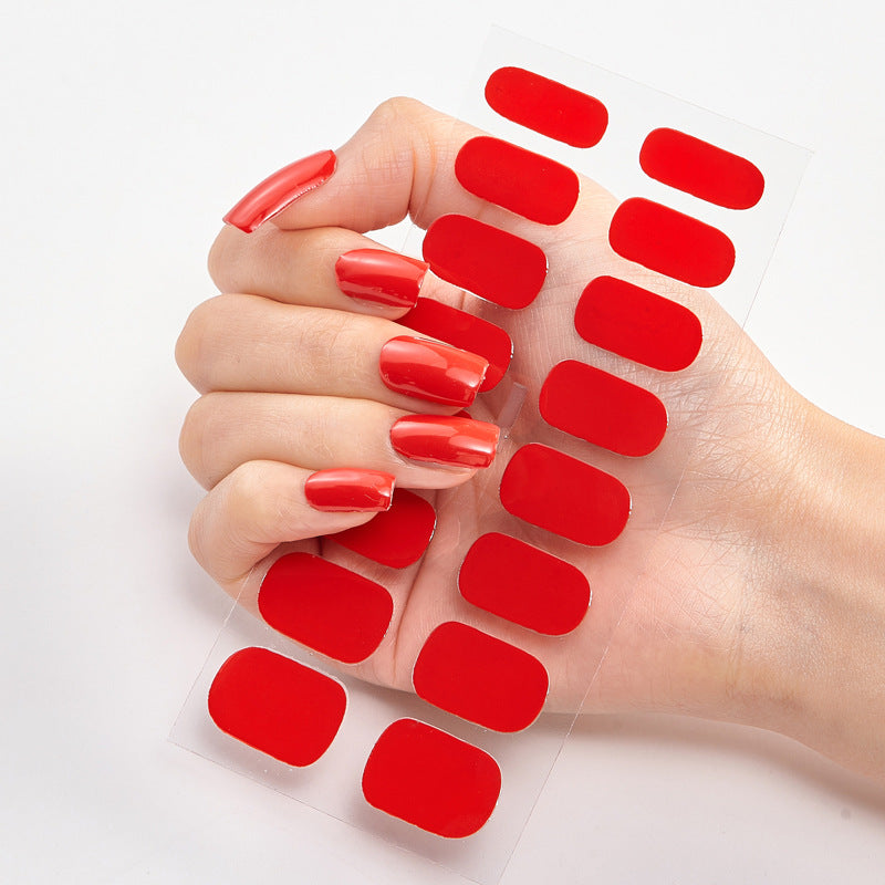 Letter Design Nail Stickers