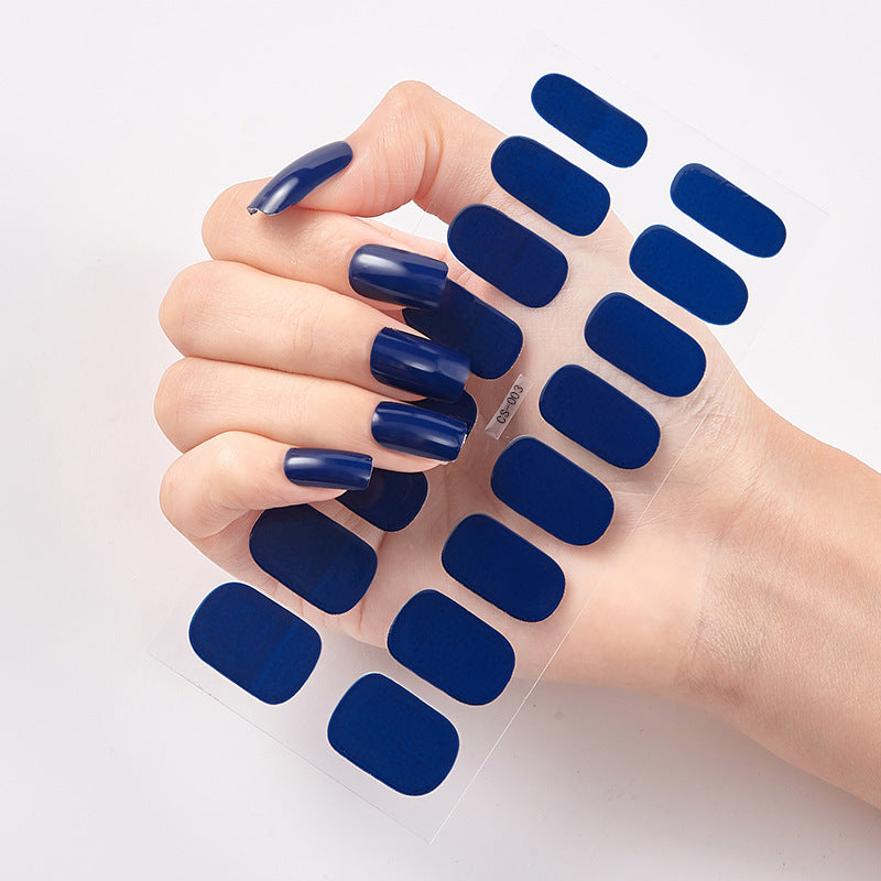 Letter Design Nail Stickers