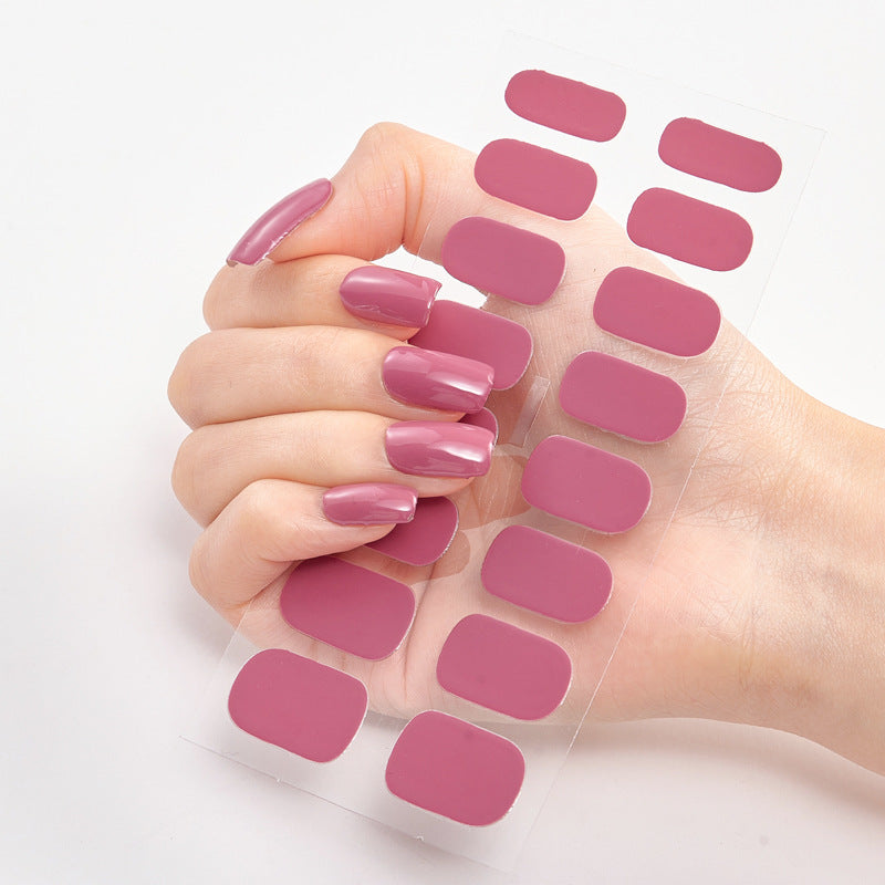 Letter Design Nail Stickers