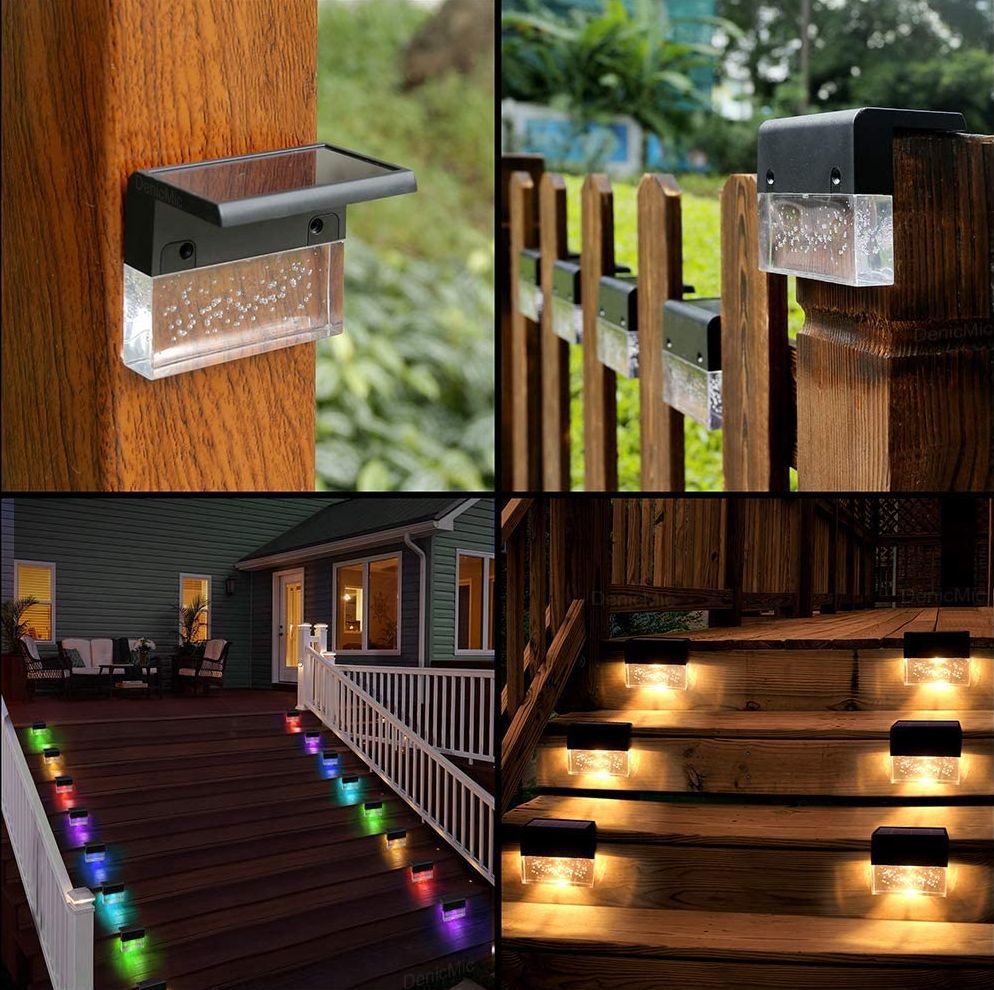 RGB Solar Step & Fence Lights