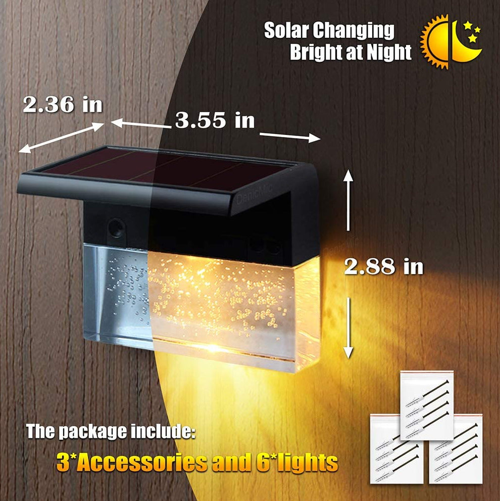 RGB Solar Step & Fence Lights