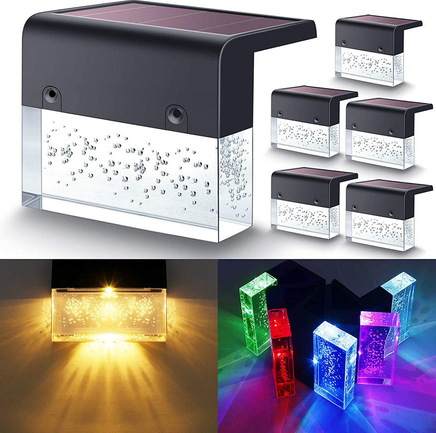 RGB Solar Step & Fence Lights