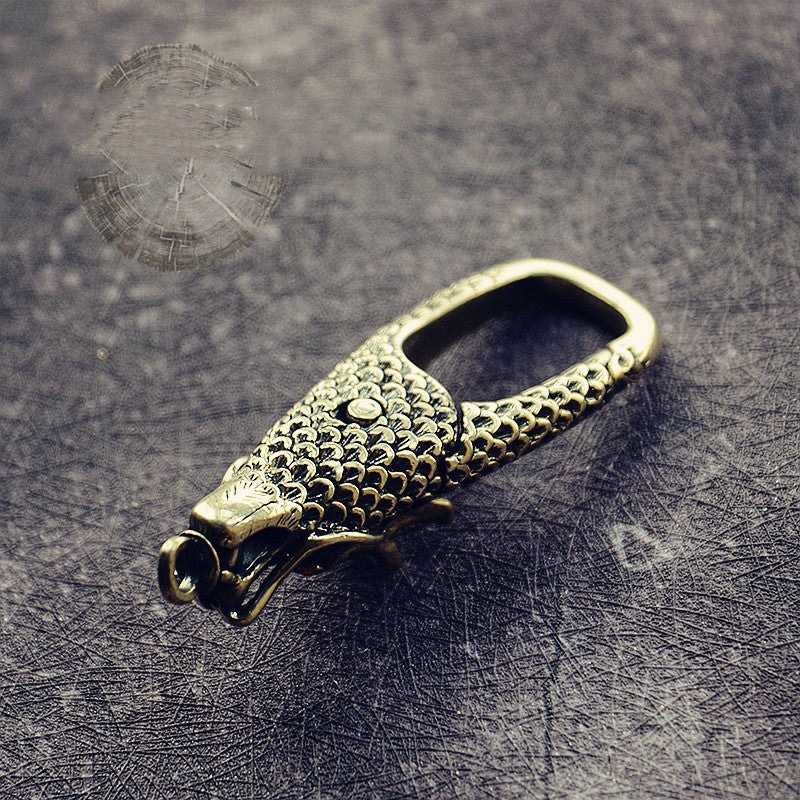 Mini Copper Faucet Keychain
