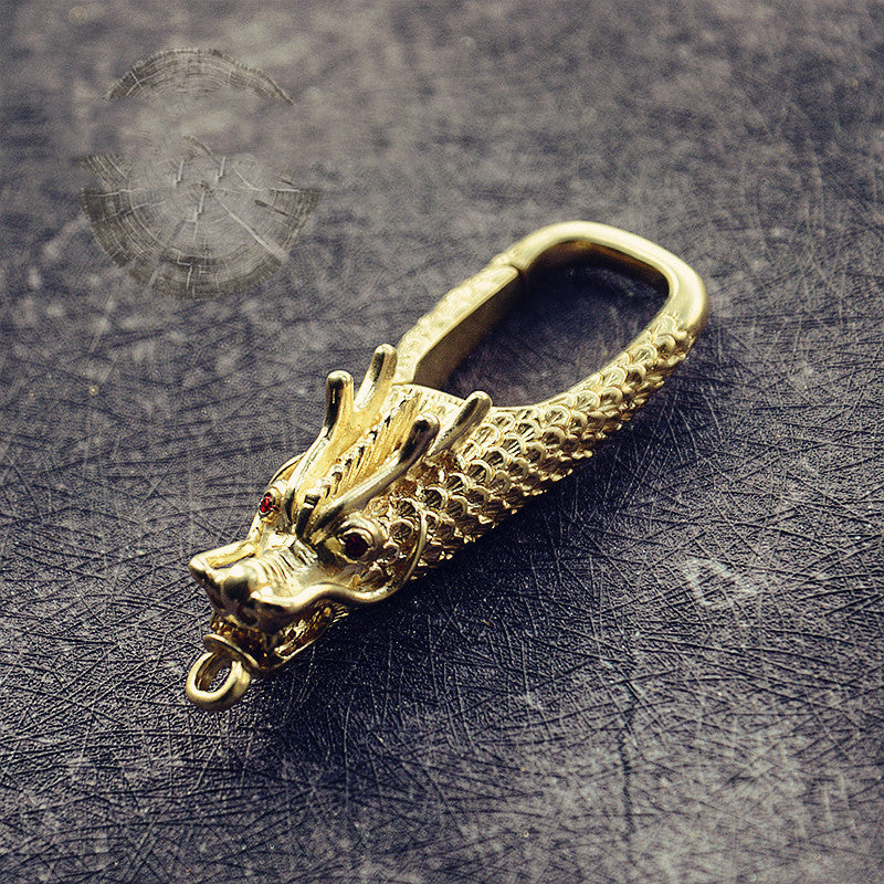 Mini Copper Faucet Keychain