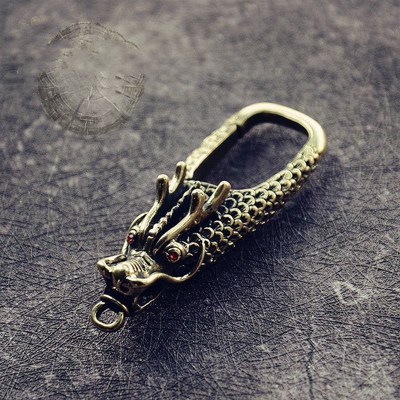 Mini Copper Faucet Keychain