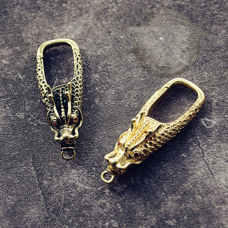 Mini Copper Faucet Keychain