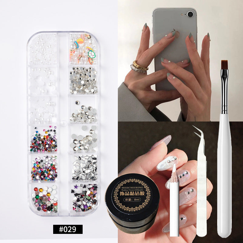 Nail Rhinestone & Stud Mix Box
