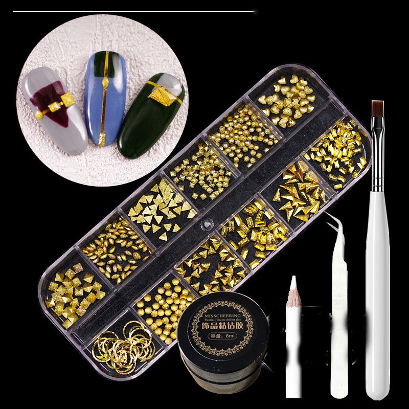 Nail Rhinestone & Stud Mix Box
