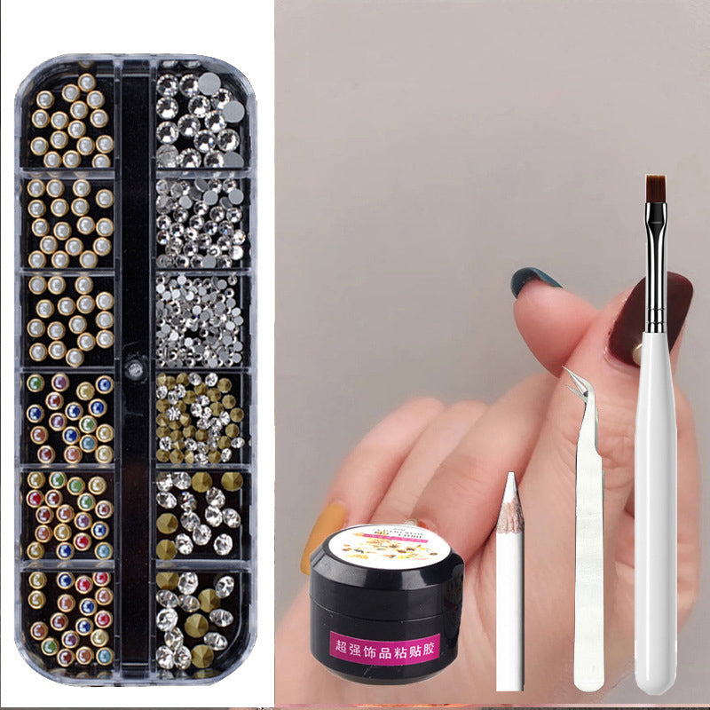 Nail Rhinestone & Stud Mix Box