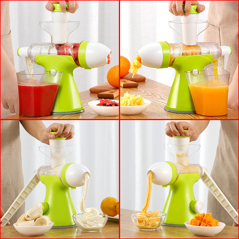 Hand-Crank Slow Juicer
