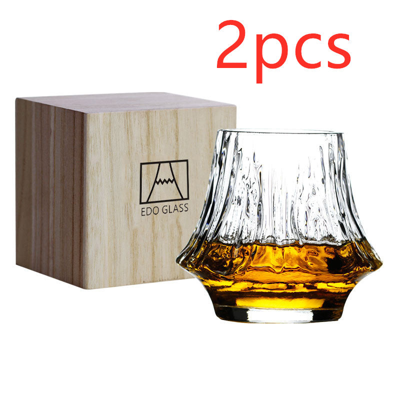 Mount Fuji Whiskey Glass