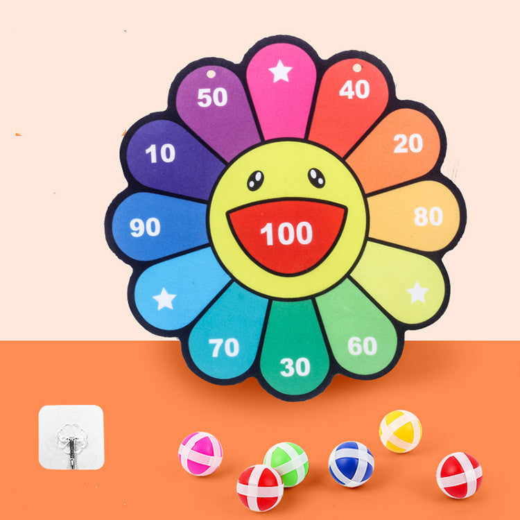 Kids' Sticky Ball Dart Board