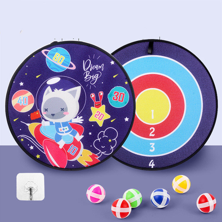 Kids' Sticky Ball Dart Board