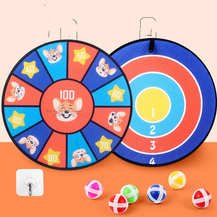 Kids' Sticky Ball Dart Board