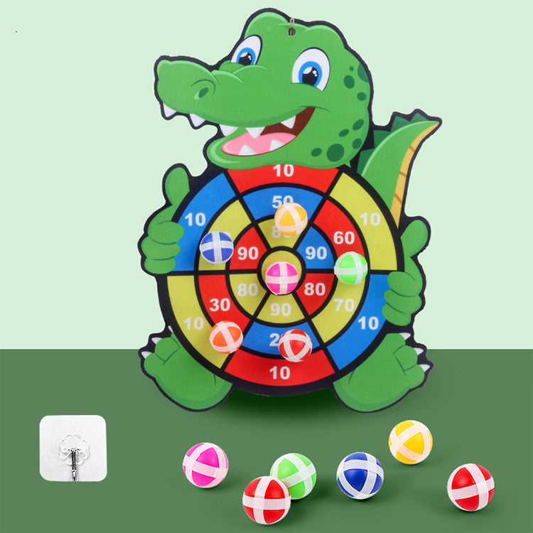Kids' Sticky Ball Dart Board