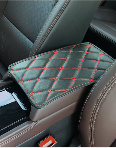 Leather Center Console Armrest Cover