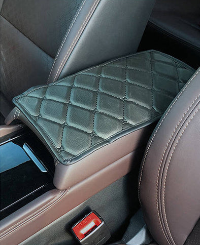 Leather Center Console Armrest Cover