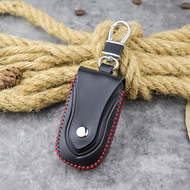 Leather Belt-Loop Car Key Case