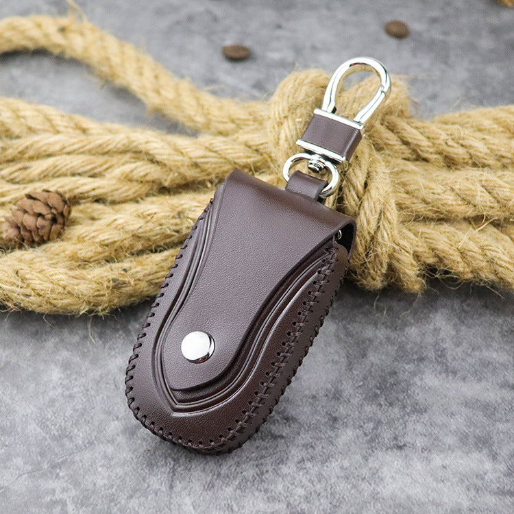 Leather Belt-Loop Car Key Case