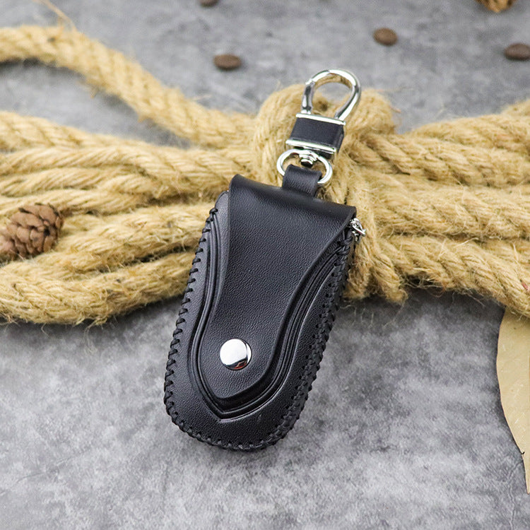 Leather Belt-Loop Car Key Case