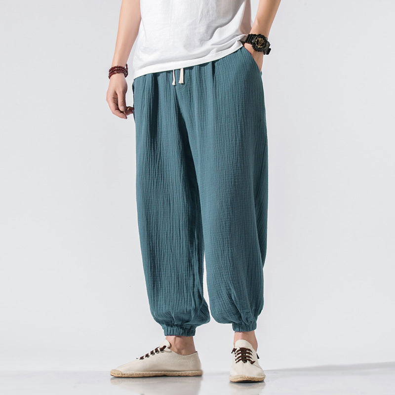Men's Lightweight Wide-Leg Pants