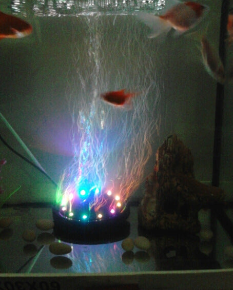 Color-Changing Aquarium Bubble Light
