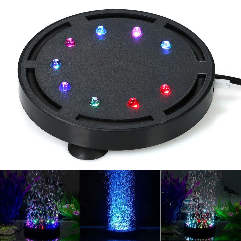 Color-Changing Aquarium Bubble Light