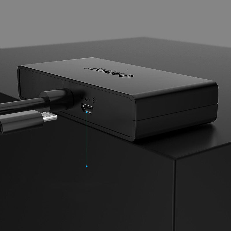 4-Port USB 3.0 Hub with Power Port