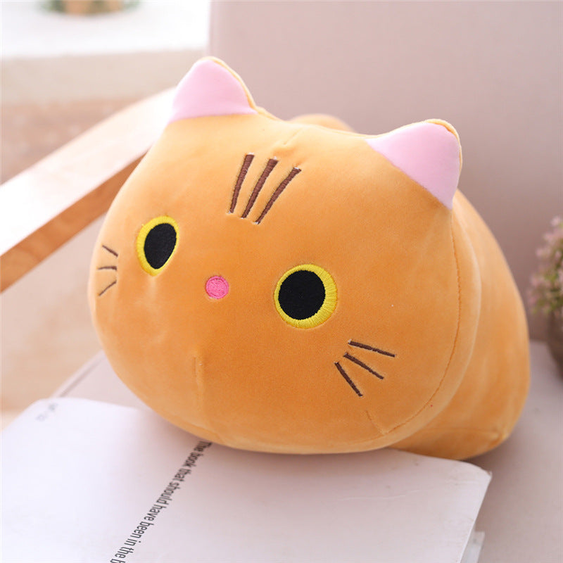 Chubby Cat Plush Pillow