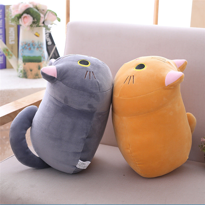 Chubby Cat Plush Pillow