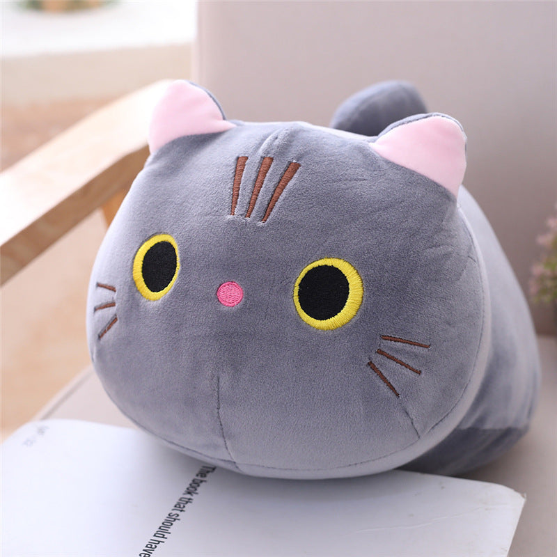 Chubby Cat Plush Pillow
