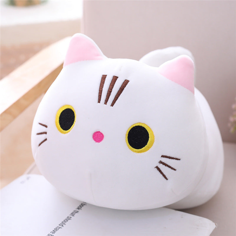Chubby Cat Plush Pillow