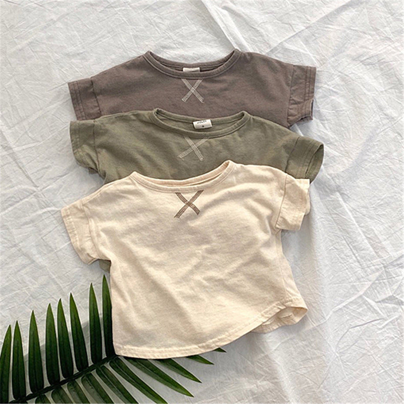 Kids' Basic Cotton T-Shirt