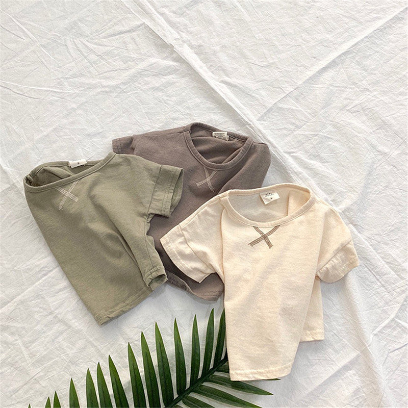 Kids' Basic Cotton T-Shirt