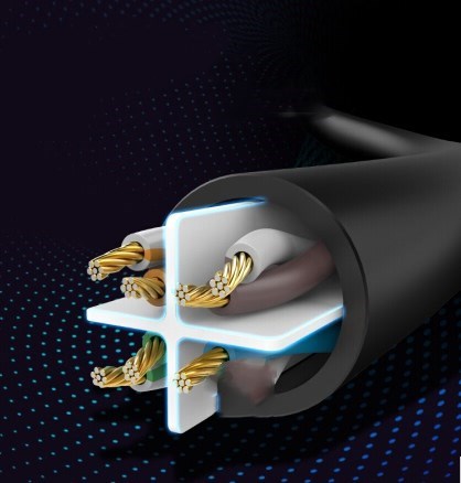 Cat 6 Gigabit Ethernet Cable (6.5 ft)