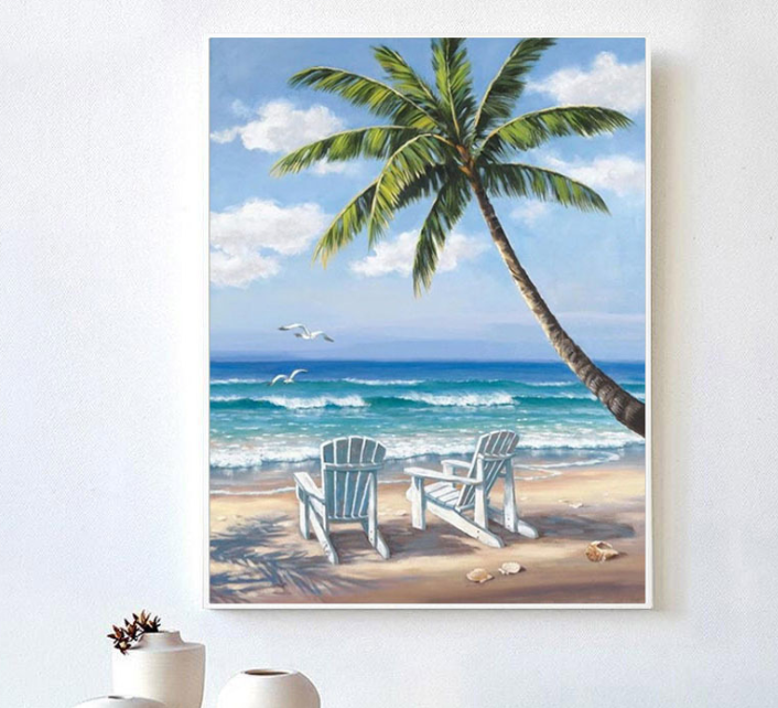 Beach Scene Diamond Painting Kit