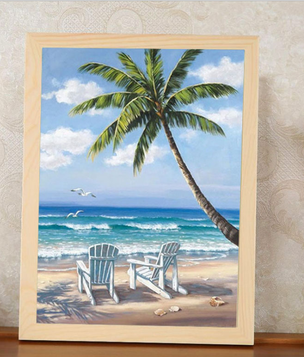 Beach Scene Diamond Painting Kit
