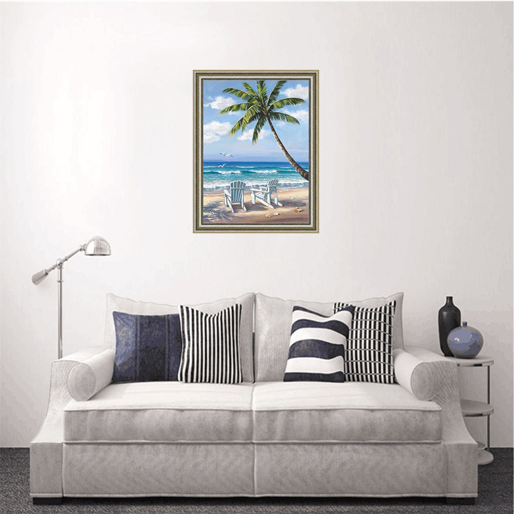 Beach Scene Diamond Painting Kit