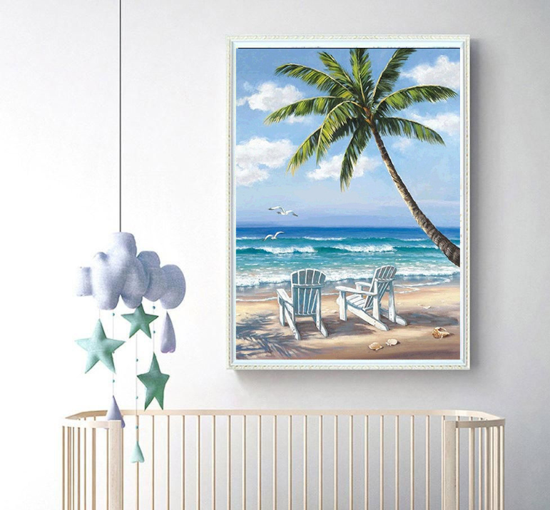 Beach Scene Diamond Painting Kit