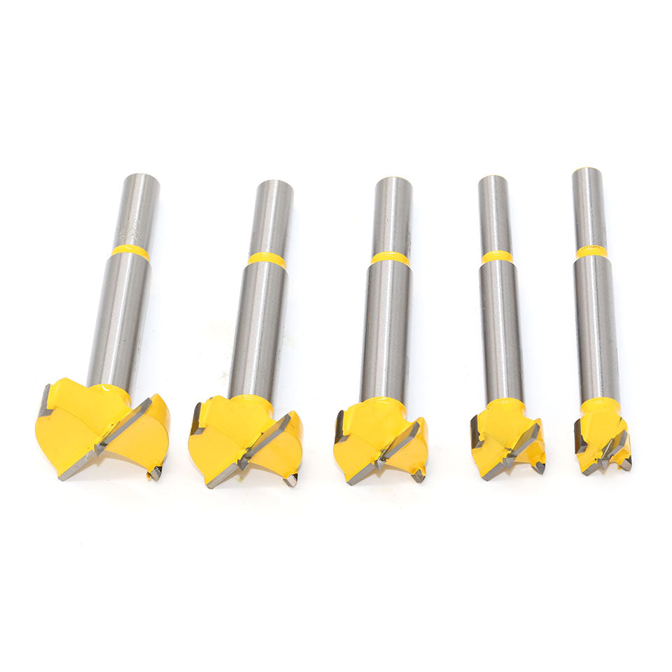 5-Piece Carbide Rasp Drill Bit Set