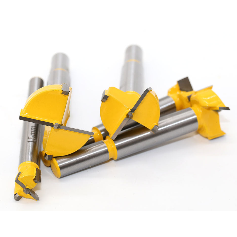 5-Piece Carbide Rasp Drill Bit Set