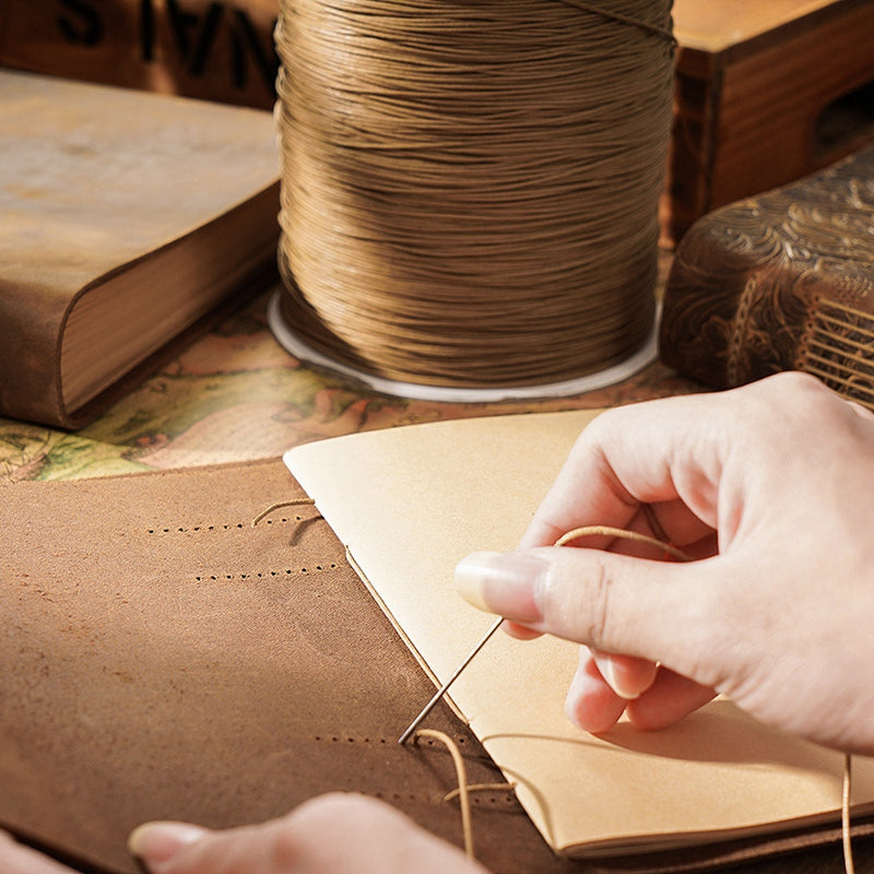 Handmade Leather Journal (200 Sheets)