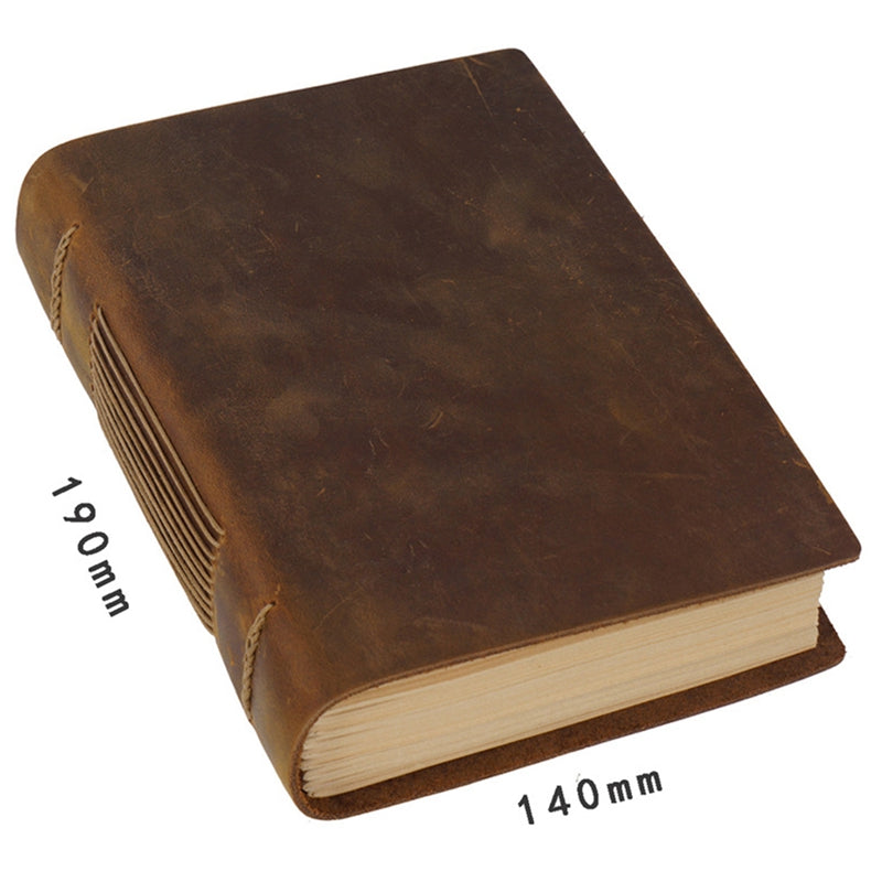 Handmade Leather Journal (200 Sheets)