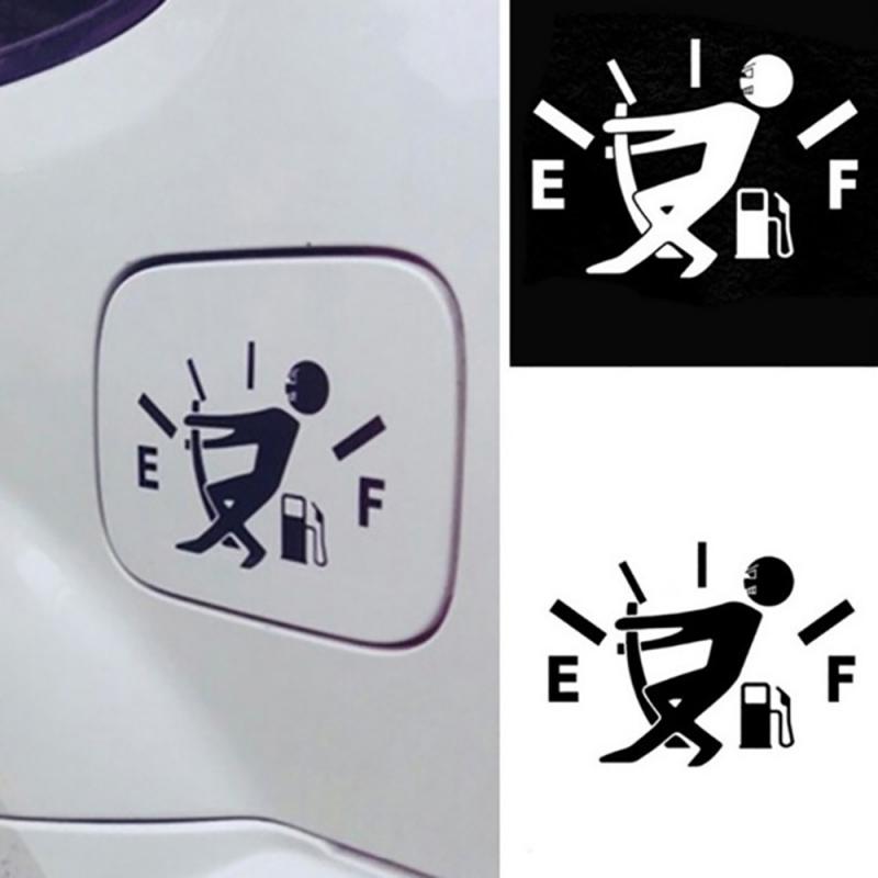 Funny Fuel Gauge Car Decal