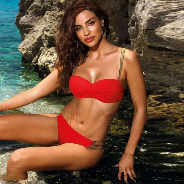 Bandeau Push-Up Bikini Set