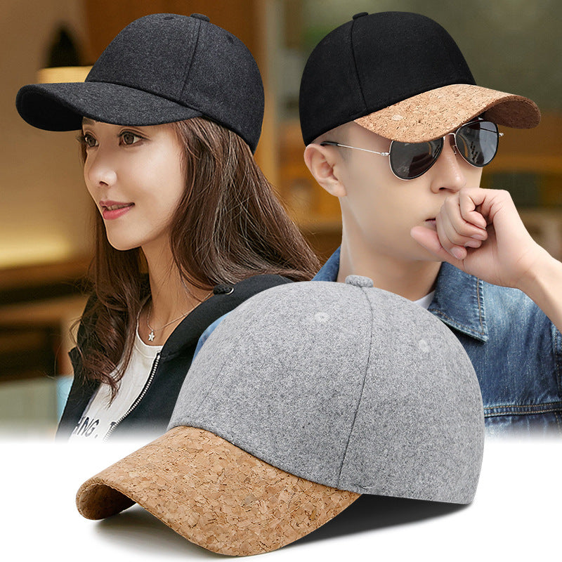 Wool-Blend Baseball Cap