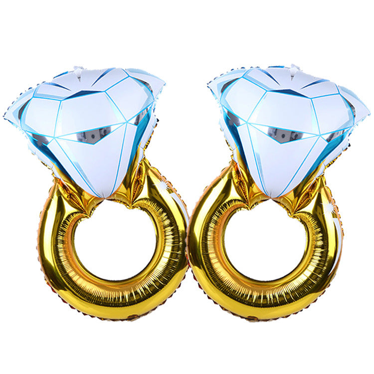 Diamond Ring Foil Balloon
