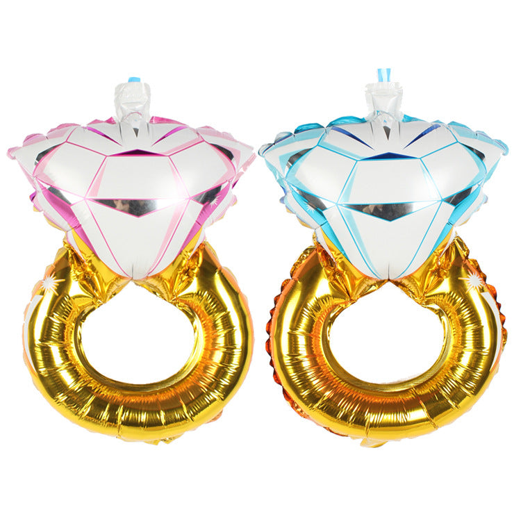 Diamond Ring Foil Balloon