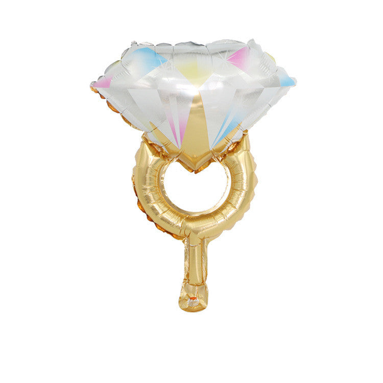 Diamond Ring Foil Balloon
