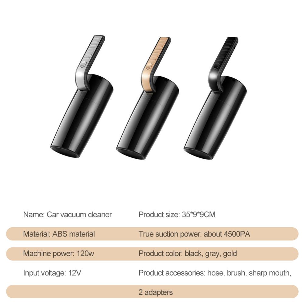 120W Wet & Dry Car Vacuum